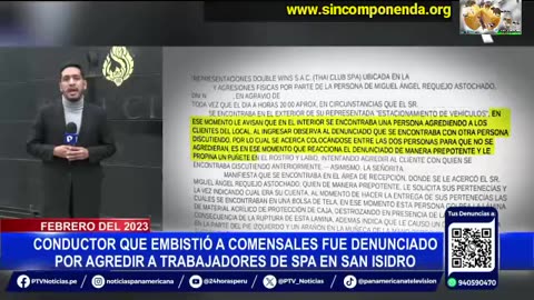 OJALÁ EL MP NO SUELTE AL EMPRESARIO QUE ESTRELLÓ SU CARRO EN EL RESTAURANTE EL CHARRÚA