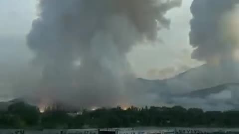 Missile factory in Tabriz is now ablaze