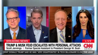 Scott Jennings Dunks Head In Trash Can Upon Mention Of Trump-Musk Feud