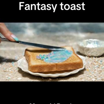 Fancy Toast Spreading #toastspread #ai #veo3 #viral