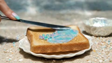 Fancy Toast Spreading #toastspread #ai #veo3 #viral