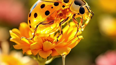 Insects + Liquids (Mantis, Butterfly, Grasshopper, Dragonfly) (2160p60)