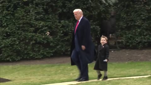 WATCH: President Trump and Elon's son go viral in heartwarming video