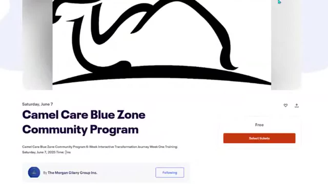 Camel Care Blue Zone Community Program 250607