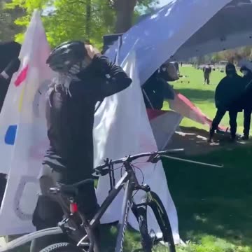 They try to silence with violence. They hate cops. They hate America. They hate.