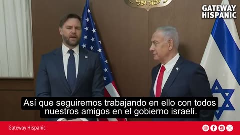 J.D. Vance reafirma el compromiso de Estados Unidos con la paz en Medio Oriente
