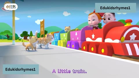 Toot a Little Train | Nursery Rhyme