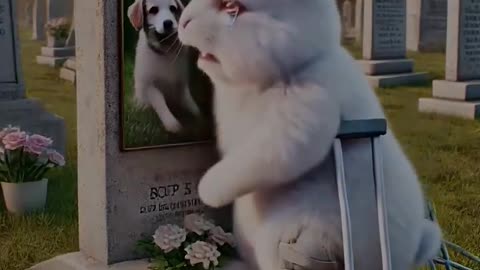A Tiny Life Lost to a Drunk Driver 🐰 #cat #cuteanimals