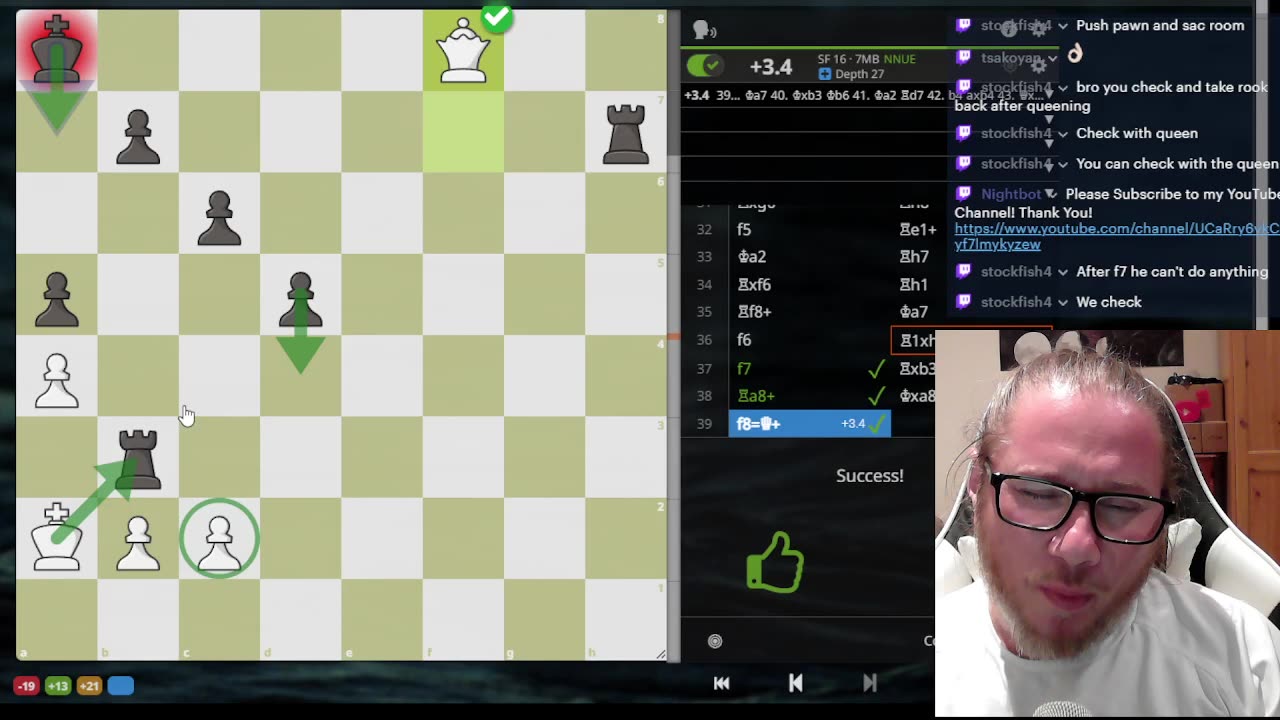 Gama Analysis, Puzzles - lichess.org
