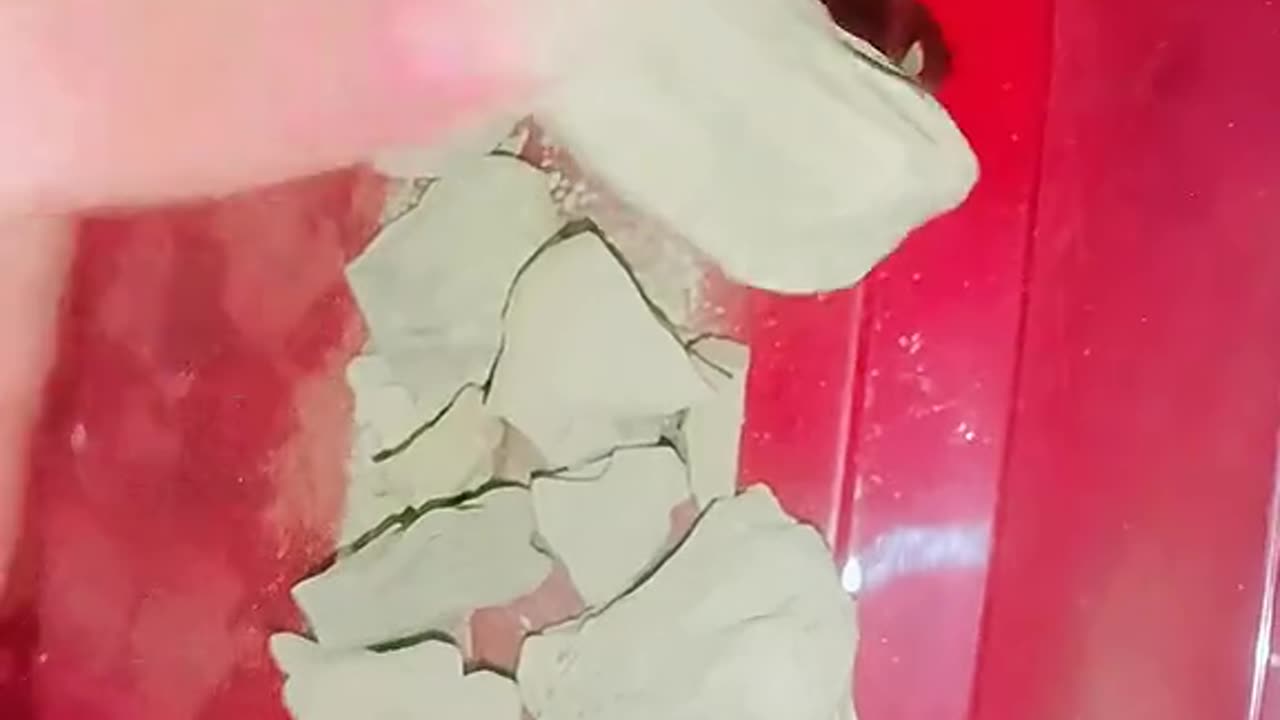 Clay eating chalk eating asmr