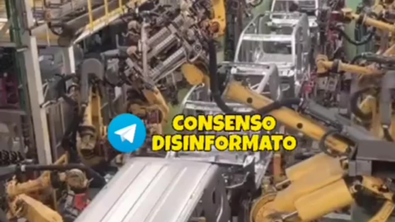 Chinese fully automated factory 24/7.