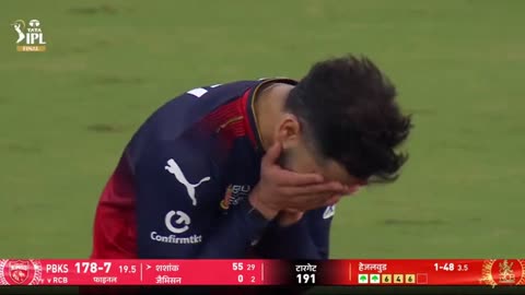 rcb vs punjab final over highlights