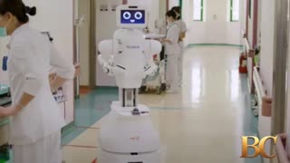 Kawasaki and Foxconn build robot nursing assistant to tackle hospital scutwork