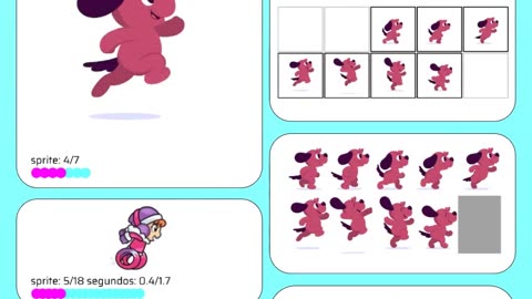 How to convert a sprite sheet to an animated GIF _ Sprite animation cutter - Google Play and Itch.io
