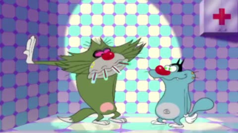 Oggy and the cockroaches Hébergement partagé inconfortable, quotidiens....😅😂🤣🙃🤪