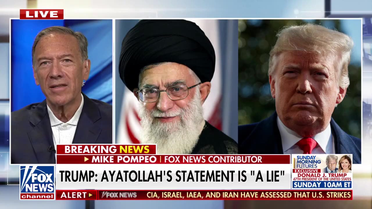 Trump accuses ayatollah of 'lie' on Iran strike: 'His country was decimated'