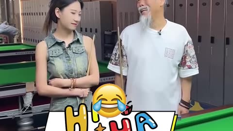 Funny billiard video