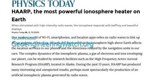 Are Microwave Transmission Facilities Being Used To Trigger Earthquakes？