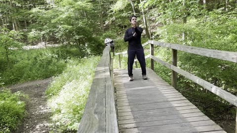 Wing Chun Hiking! #yeshua #jesus #wingchun #kungfu #vingtsun #gungfu #nature