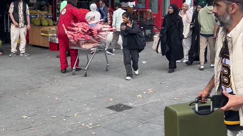 This is how meat is brought to London.