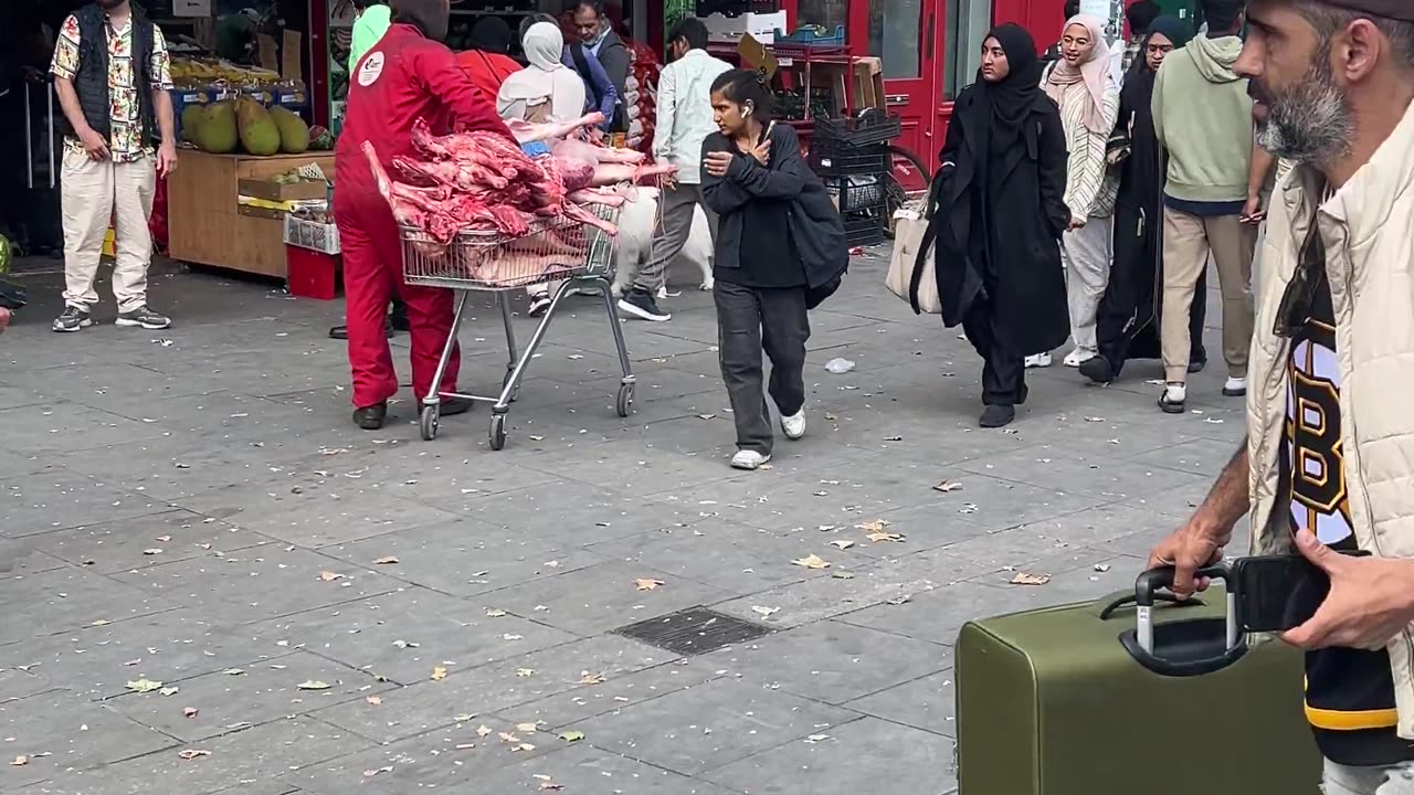 This is how meat is brought to London.