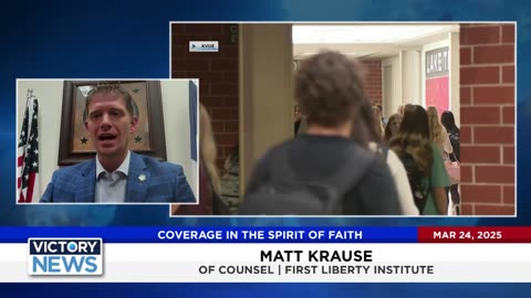 Victory News 3/24/25 - 11a.m: America Rising: Religious Freedoms Retaking Lost Ground