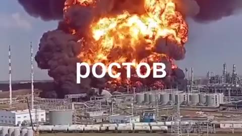 🔥🌡️ Ukraine Russia War | Novoshakhtinsk Oil Refinery Ablaze: Day 4 | RCF