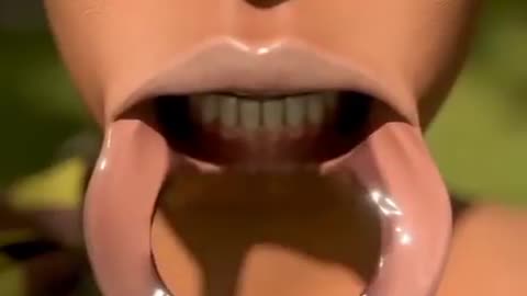 How African tribes stretch their lips