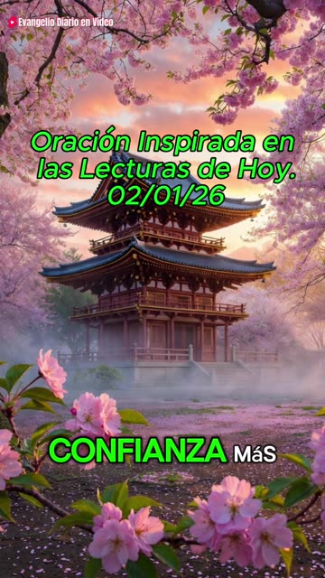 Oración Inspirada en las Lecturas de Hoy. 02/01/26