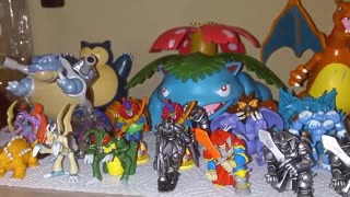 My Pokemon Action Figure Collection Revealed Part #1 (Venusaur Action Figure And Blastoise Figure)