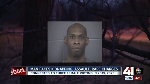 Black man faces kidnapping, assault, rape charges