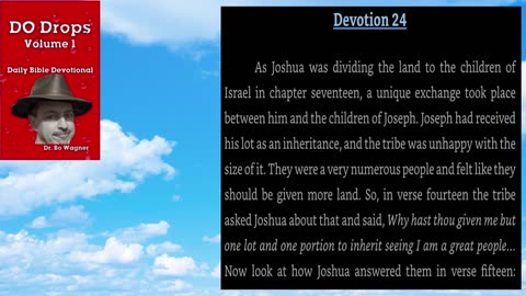 Do Drops Volume 1 Devotion 24