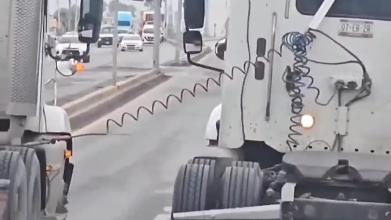 They’re not blocking lanes — they’re docking like spaceships