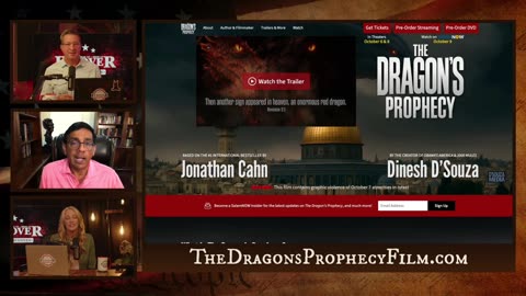 Dinesh D’Souza on Dragon’s Prophecy, Israel War, & What’s Coming Next