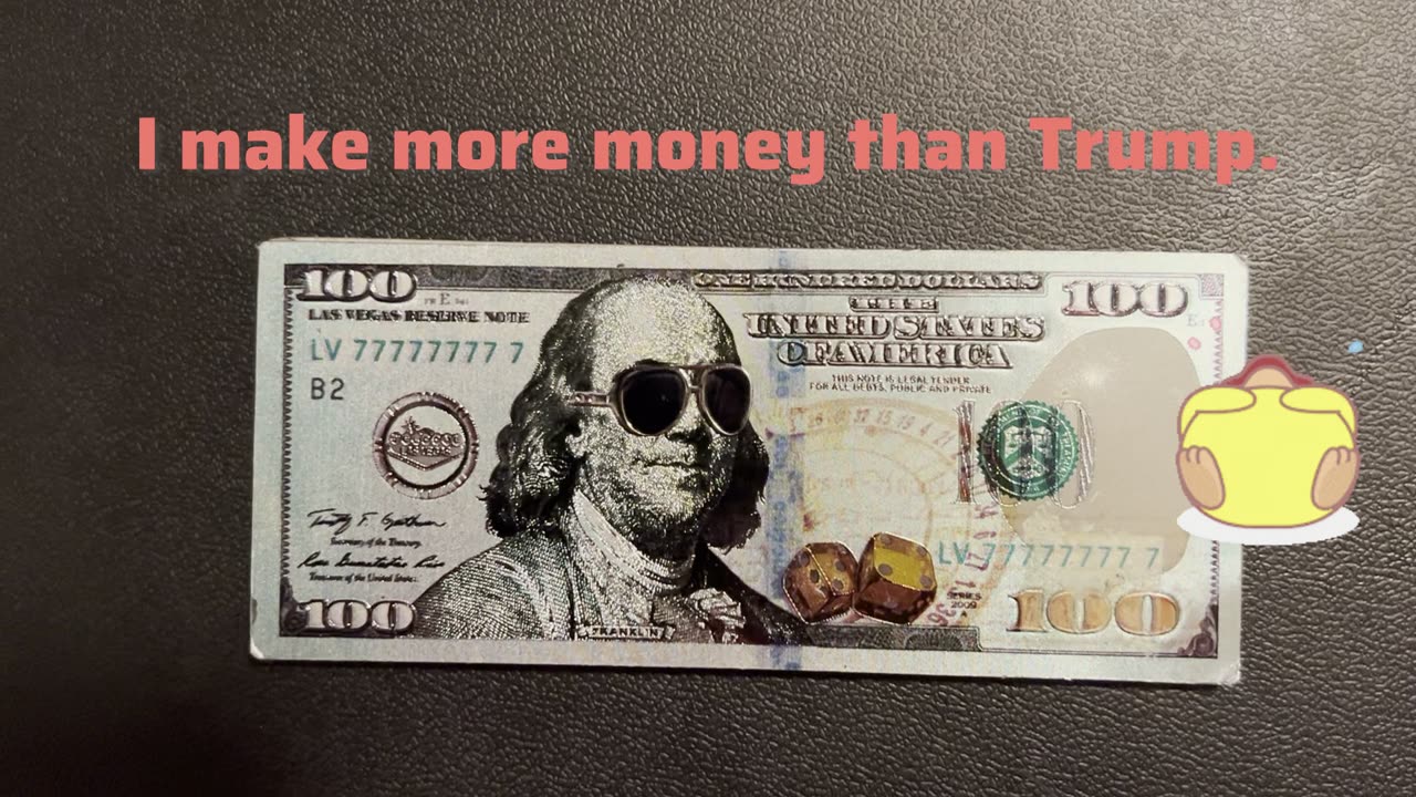 Even Ben Franklin's Flexin’ 💵😎
