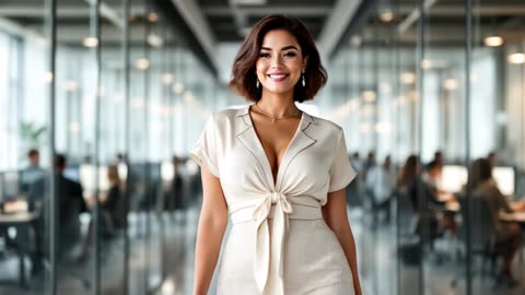 #ShortDresses for #OfficeOutfits – Chic #WorkOutfits Ideas 2025 - #OutfitIdeas #WorkOutfits #2025