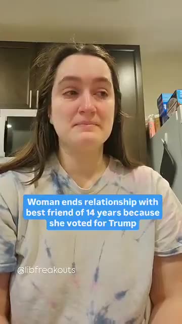 This liberal ended a 14 year friendship because her friend voted for Trump.