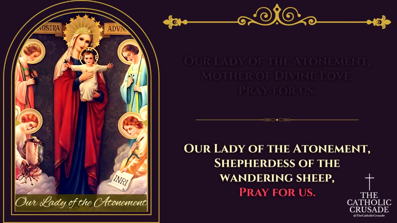 Litany to Our Lady of Reconciliation