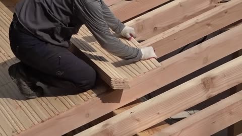 Process of Making a old fashioned Korean-Style House. Skilled Korean Carpenter