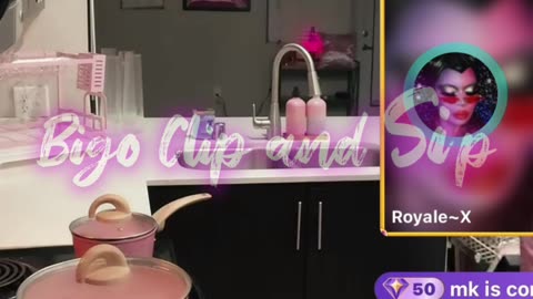 Savanna back at home after poppin up on Papi in Vegas garage 10/27/25 #bigoclipandsip