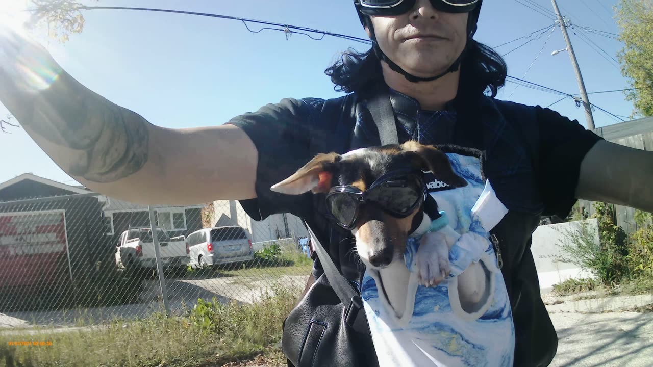 Cruising with Mr. Roboto test run #1