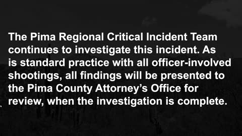 Oro Valley Police OIS of Alfred Lopez Minor