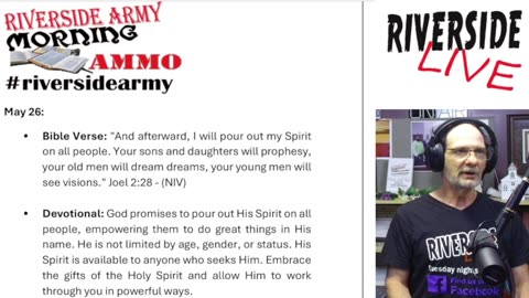 Riverside Morning Ammo Daily Devotional 5.26.25