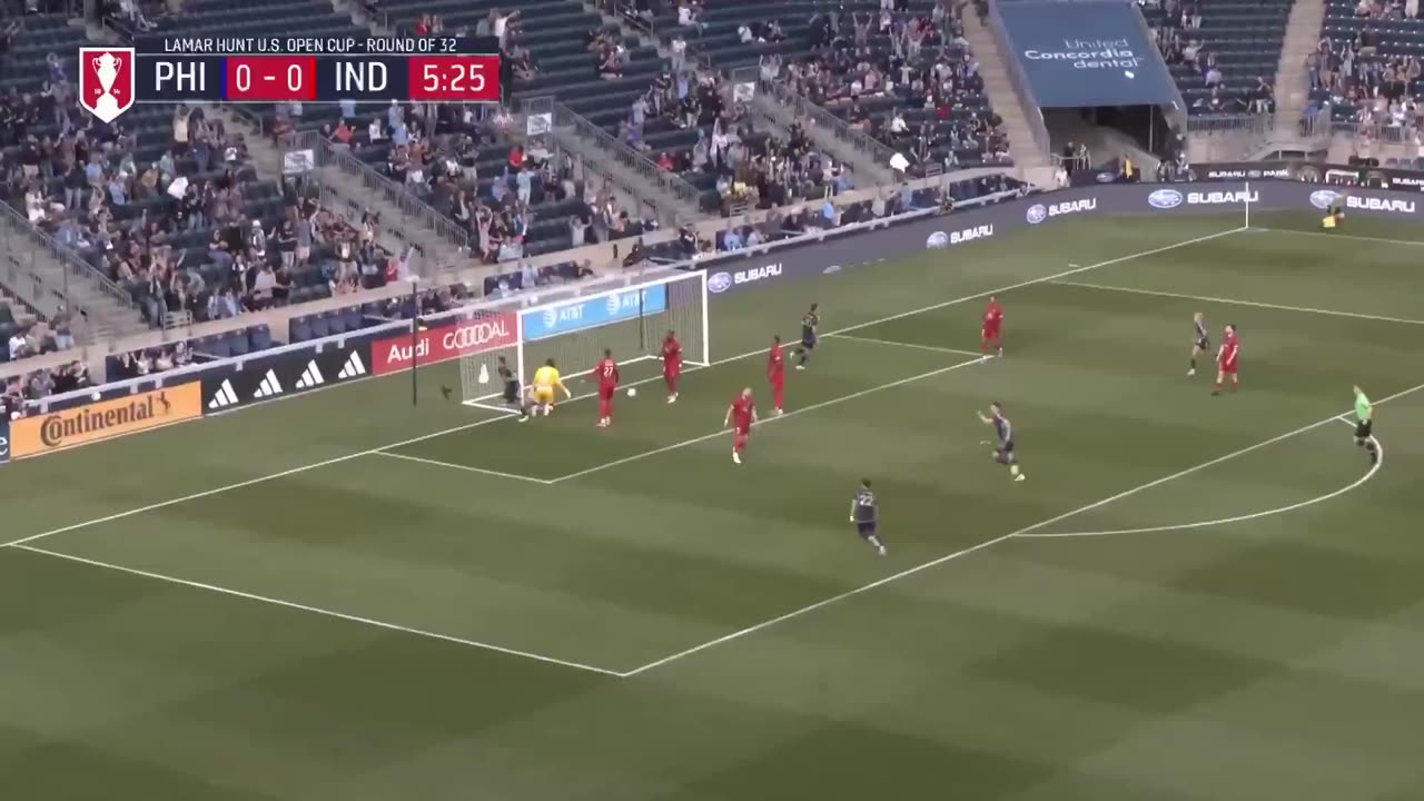 Philadelphia Union - Mbaizo finds the head of Ale to put us ahead! 💥