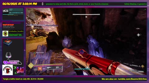 Destiny 2: 6-16-25 Aphelion's Rest is the Lost Sector. Void/Strand Surge.