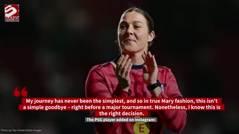 Mary Earps announces surprise England retirement