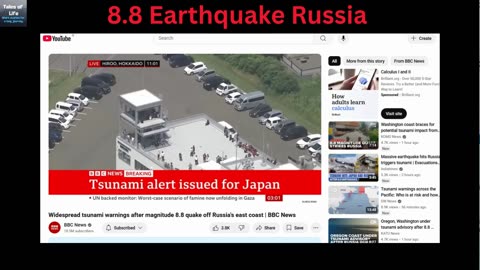 8.8 Earthquake Russia