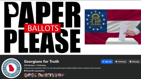 Georgians for truth press conference 2026