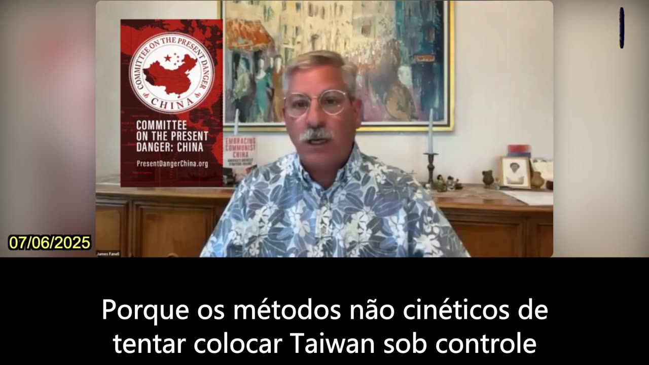 【PT】James Fanell: Nós meio que nos fixamos em Xi e esquecemos que precisamos nos preocupar com...