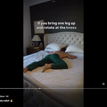 Back Hurting, Pain? Here is some help, in your own bed or carpeted floor!